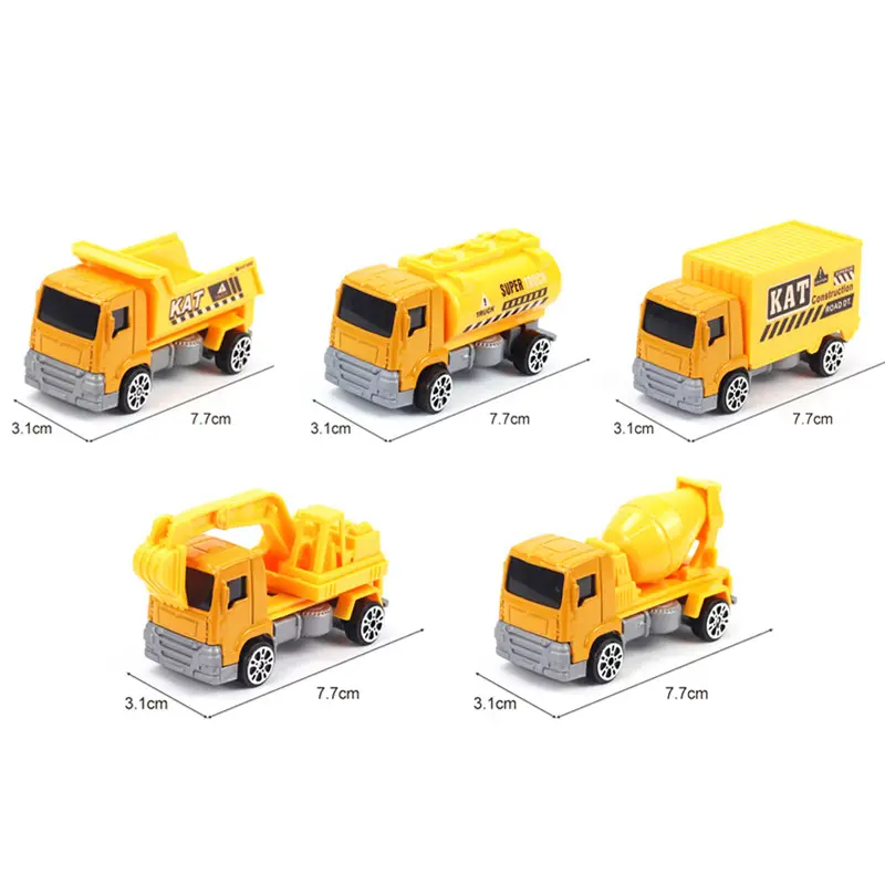 Alaşım Diecast mühendislik araba modelleri oyuncaklar araç oyuncaklar ekskavatör traktör Diecast araba oyuncak