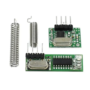 Módulo receptor y transmisor de RF superheterodino de 433 Mhz, controles remotos de 433 Mhz para Arduino uno, módulo inalámbrico, Kits Diy