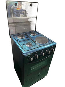 优质独立式4燃烧器燃气灶带烤箱价格便宜4燃烧器燃气灶带烤箱商用甲板烤箱 - Product Image 5