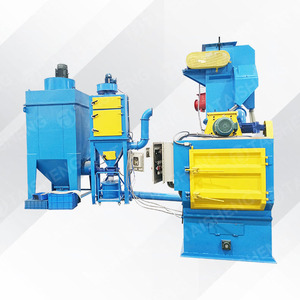 High Volume Forging Deburring <strong>Blast</strong> Line Multi-Machine Linked with Core Motor and Gearbox Components - Product Image 2