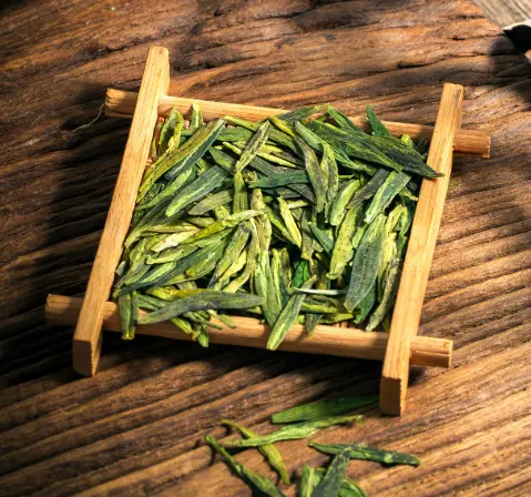 Chá verde chinesa perfumada longa duração, chá verde perfumado com alta qualidade