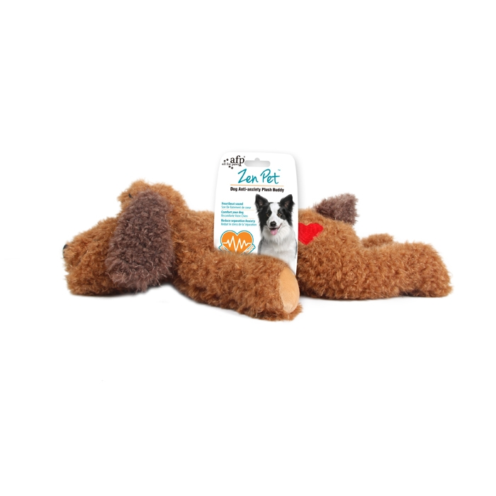 Perro latido del corazón (marrón)