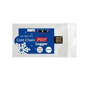 Single-Use Plastic <strong>Data</strong> <strong>Logger</strong> for Low <strong>Temperature</strong> Monitoring <strong>Automatically</strong> Generates PDF for AZ8818 Cold Chain ODM OEM - Product Image 5