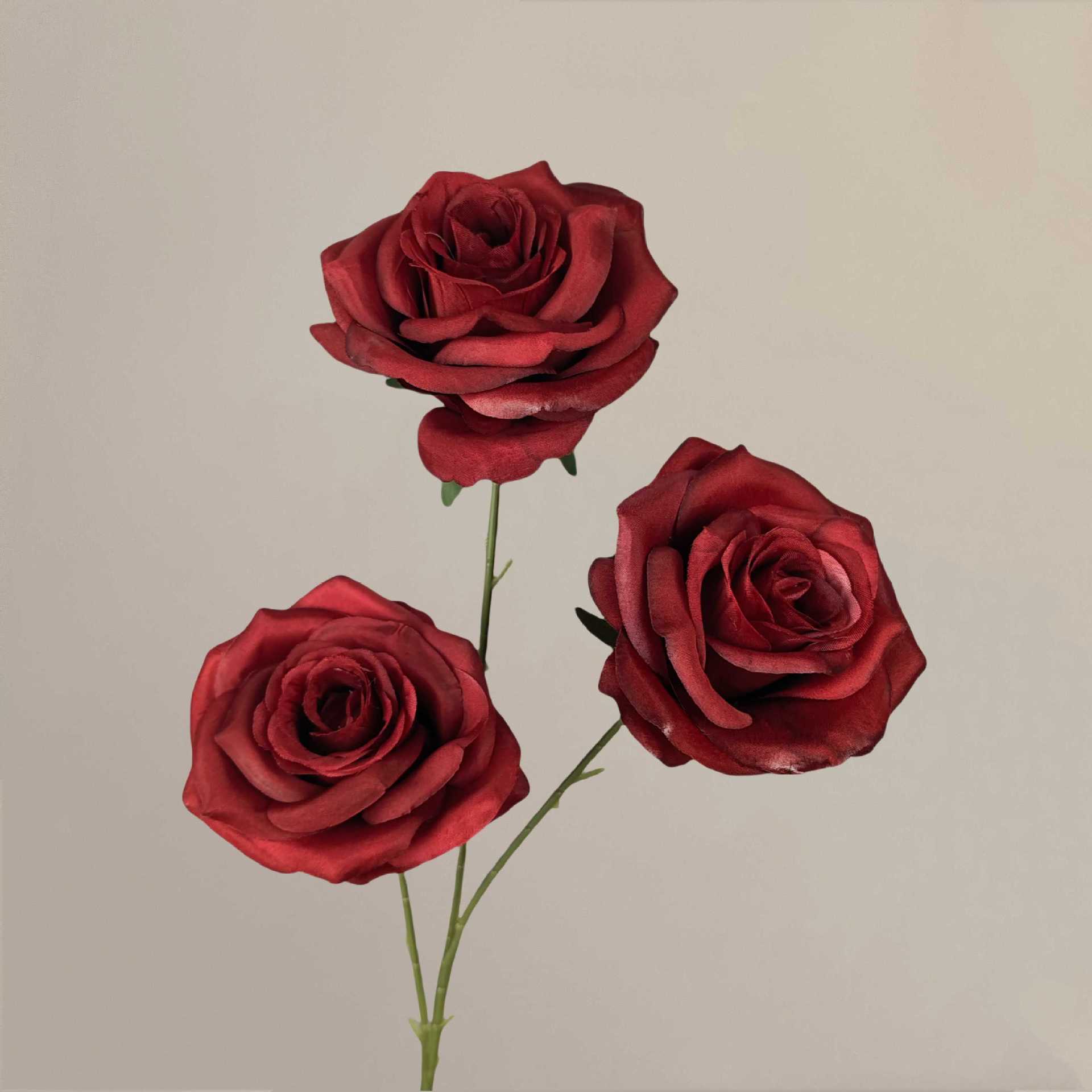 Rond rose-vin rouge -66cm