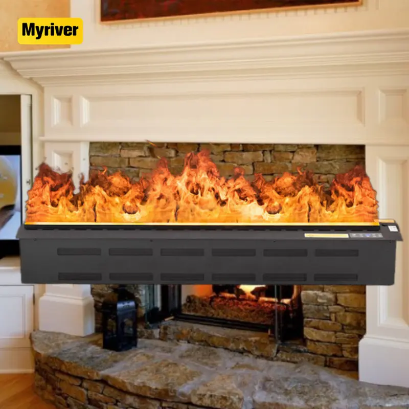 Myriver เตาแก๊สเผาไม้เทียมสำหรับบ้านเตาผิงไฟฟ้าที่ดีที่สุด