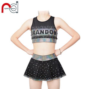 Özel Cheer uygulama giymek amigo kıyafetler süblimasyon performans Cheer pratik aşınma - Product Image 6