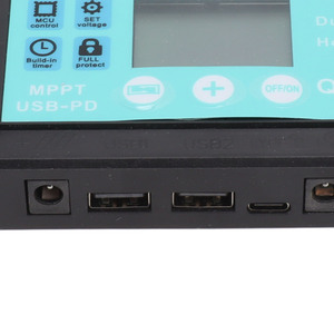 Ultra-Wide 10A-100A USB Solar laderegler mit 12V 5V LCD Display MPPT Solar laderegler - Product Image 4