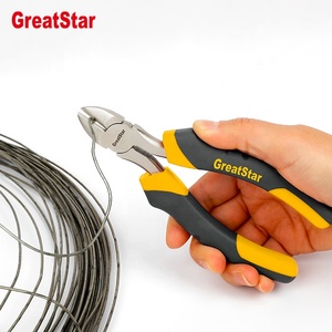 Greatstar ชุดเครื่องมือสำหรับใช้ในบ้าน4ชิ้นเครื่องมือทั่วไปสำหรับซ่อม-ชุดเครื่องมือคีมและประแจ