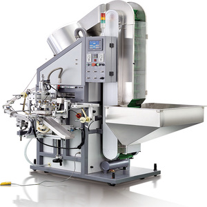 H200S One Station <strong>Auto</strong> <strong>Loading</strong> and <strong>Unloading</strong> Cap Stamping <strong>Machine</strong> - Product Image 1