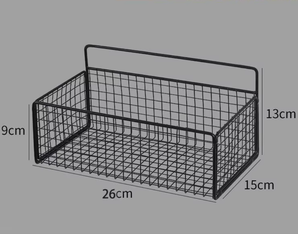 noir-carré taille moyenne 1-pack