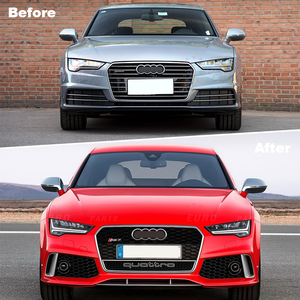 Audi A7 için A7 araba tamponları RS7 ön ÖN TAMPON Grille 2012-2015year yükseltme