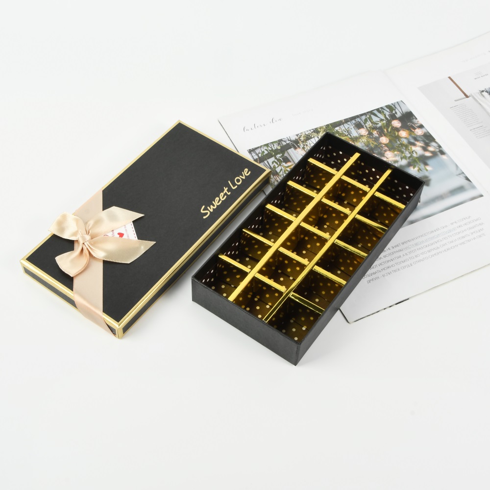 Modelo 7-Caja de regalo de cinta de lujo de 2 piezas