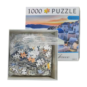 New Arrival chất lượng tốt nhất tùy chỉnh tùy chỉnh trẻ em câu đố đồ chơi giáo dục Box <span class=keywords><strong>Maker</strong></span> 1000 miếng Câu Đố ghép hình cho người lớn - Product Image 1