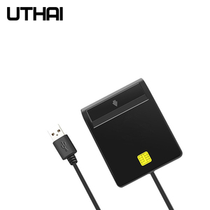 UTHAI X02 USB SIM Smart Card Reader per carte bancarie IC/ID EMV SD TF MMC lettori USB-CCID ISO 7816 per Windows 7 8 10 Linux OS - Product Image 5
