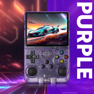 R36sハンドヘルドゲームコンソール3.5インチHDスクリーンゲームポータブルPspレトロジョイスティックゲームコンソールBAアーケード