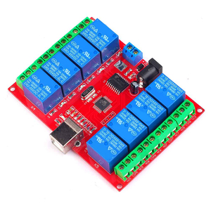 8CH 5V/12V/24V modulo relè USB interruttore di controllo programmabile Computer di controllo per Smart Home PC Controller intelligente - Product Image 3