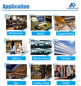 Aonpos 15 Inch Capacitive <strong>LCD</strong> <strong>Touch</strong> Screen <strong>Monitor</strong> 10-Point <strong>Touch</strong> DC <strong>VGA</strong> USB Display <strong>Monitor</strong> <strong>With</strong> Folding Base - Product Image 6