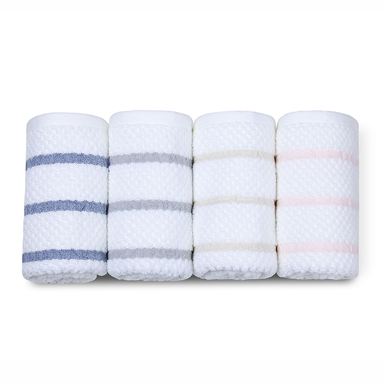 High quality popular design stripe 100% cotton dish kitchen towels
