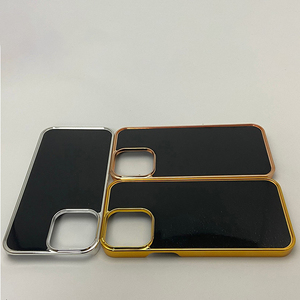 Özelleştirme altın telefon iPhone için kılıf serisi malzeme kabuk DIY tasarım ve elektrolizle telefon kılıfı - Product Image 5