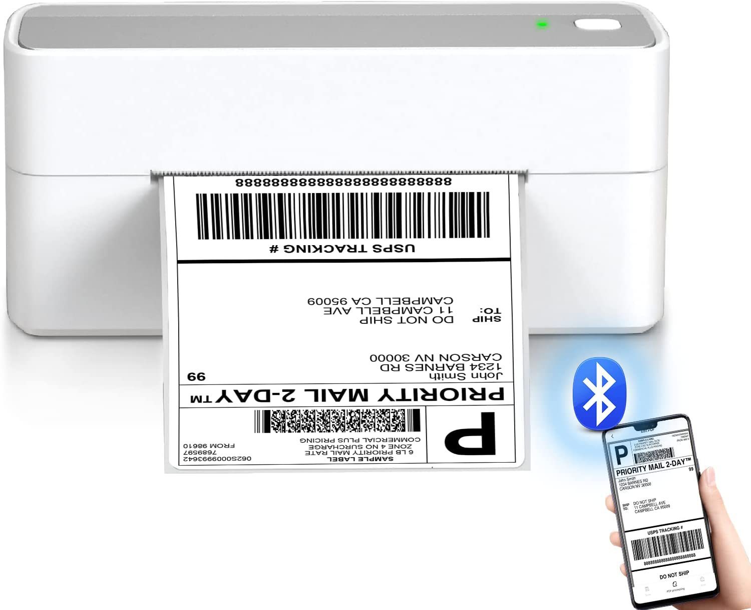 White Silver (with 10 Pieces of 4*6-Sided Single Paper)