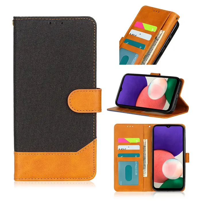 Brieftasche Handy hülle Für Kyocera Android One S9 KY-51B Basio S4 S6 S8 KYV43 KYV44 KYV47 PU Leder Flip Cover Mit Magnet clip