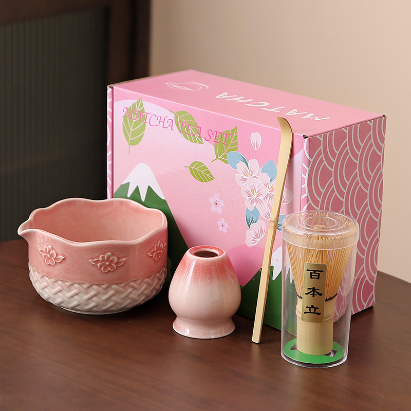 Ensemble de 4 pièces - rose dégradé