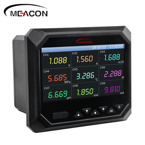 Registrador de datos industrial Meacon, registrador sin papel personalizable para voltaje de presión de temperatura y entrada de señal universal de corriente - Product Image 1