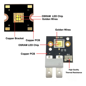 3V 5V <strong>12V</strong> <strong>60W</strong> High Power <strong>LED</strong> Stage Light COB Chip <strong>LED</strong> Cold White 7000-8000K for Moving Head Light Spotlight Accessories - Product Image 5