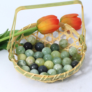 Wholesale DIY Natural Quartz Ball Sphere <strong>20mm</strong> Polished Crystal Healing Stones for Crafts and Healing from Hetian <strong>Jade</strong>