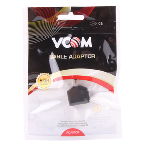 VCOM AUX ST 3.5毫米插头1进2出适配器公对母音频Y分离器，用于计算机到双耳机 - Product Image 6