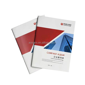 定制全彩纸广告宣传册样品印刷传单印刷，目录小册子 - Product Image 1