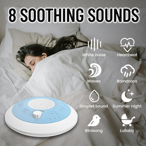8 Soothing Sounds Unique Design Baby <strong>Sleeping</strong> Relaxation White Noise Sound Machine - Product Image 5