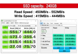 SATA3สำคัญภายนอก SSD 256GB 512GB 1TB 2TB พร้อม TLC NAND แฟลช3D สไตล์เปลือกโลหะ2.5นิ้วสำหรับพีซีและเดสก์ท็อป - Product Image 5
