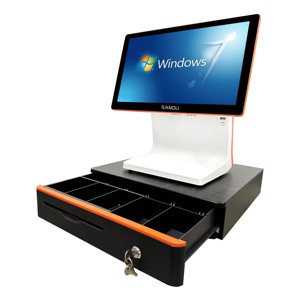 Complete Set Matching Cash <strong>Software</strong> for Retail Machine Dual Screen All in One Window 10 Cash Register - Product Image 1