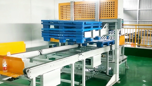 CE証明書工業用トレイ洗濯乾燥機304ステンレス鋼トンネル型ターンオーバーパレット洗濯機 - Product Image 6
