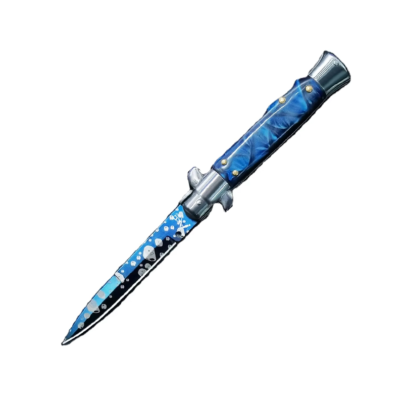 Blue shell white blade