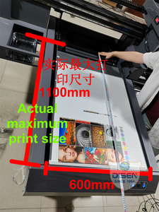 90x60ガラスプリンター高品質印刷ベストセラー9060A14ヘッド3ヘッドUVフラットベッドプリンター6090木工に最適