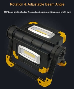 Multinfunction <span class=keywords><strong>led</strong></span> עבודת אור מבול אור חזק 20W באיכות גבוהה 4AA סוללה מופעל רכב תיקון מנורת אחר קמפינג