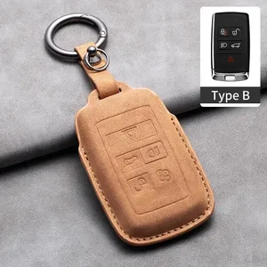 เคสกุญแจรีโมทรถยนต์หนังสำหรับ Jaguar XF XJ XE XJL XF สำหรับ Land Rover Range กีฬา Rover - Product Image 5