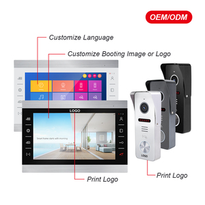 4-Draht-Intercom-System mit einfacher Installation und Türent riegel ung für die Wohnung - Product Image 6