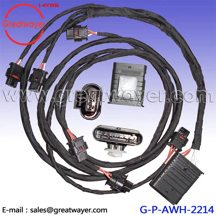 VW Harness Kabel Otomotif PDC Kontrol Jarak Parkir