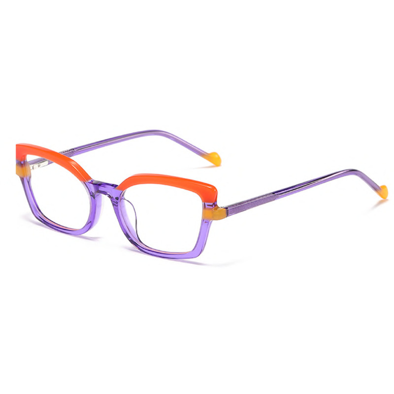 C2 Transparent purple and orange