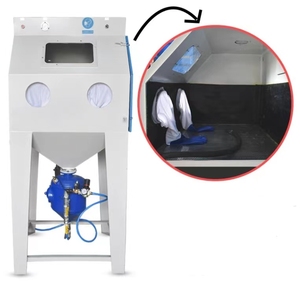 Basınçlı kum kumlama makinesi/Mini kumlama kabini kumlama makinesi pas sökücü kum kumlama makinesi - Product Image 5