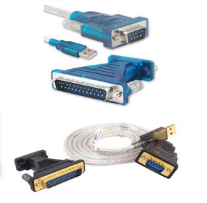 高质量USB 2.0至DB9/25引脚串行RS232电缆DB9/DB25适配器 - Product Image 4