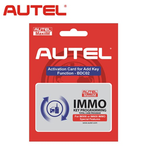 Autel IMMO1YRUP MaxiIM Software Card per auto programmatore strumento per BMW G-Chassis IM508 IM608 OTOFIX IM1 IM2 serie 1-Year Add Key - Product Image 1