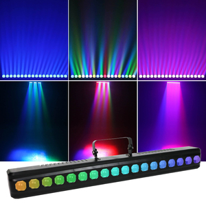 YSH 54W LED DJウォッシュバー18 LEDチェイス機能サウンドアクティブオートDMXコントロールウェディングパーティー用ディスコイベントステージアップライト - Product Image 6