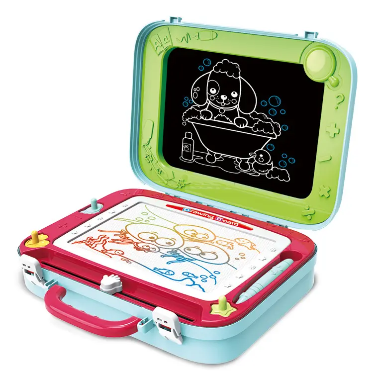 Yiiyo Toys For Kids 2023 Drawing Toys Pad bambini bambini hobby lavagna con scatola di pittura per bambini Toddlers