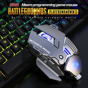 Internet Bar Computer E-Sports Huhn Essen Makro Programmierung Kabel gebundene USB Luminous Game Mouse Neues Großhandels produkt - Product Image 2