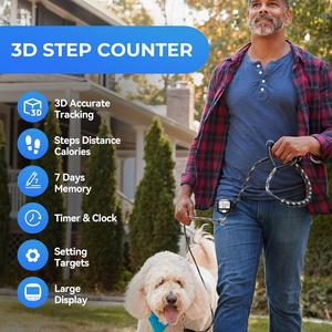 Xe đạp chu kỳ máy tính Xe Đạp Đồng hồ tốc độ 3D cảm biến bước truy cập Đi bộ Chạy 3D đơn giản Pedometer Bước truy cập - Product Image 3