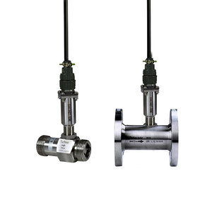 Fuente de alimentación de 12 ~ 24Vdc, medidor de flujo de aceite de salida de pulso, sensor para SUS304